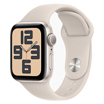 Часы Apple Watch SE (2023) GPS 40mm Aluminum Case with Sport Band (Сияющая звезда) M/L