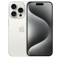 Телефон Apple iPhone 15 Pro 512Gb (White titanium) (Уценка)