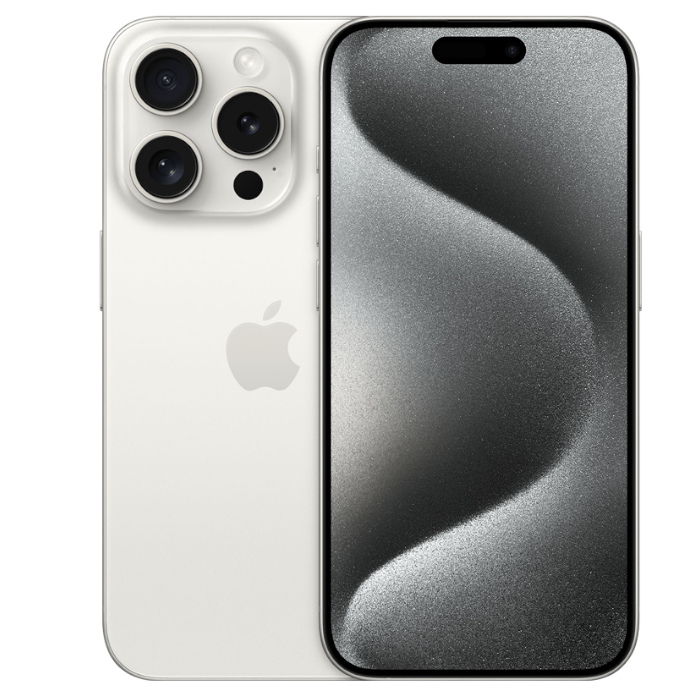 Телефон Apple iPhone 15 Pro 256Gb Dual sim (White titanium)