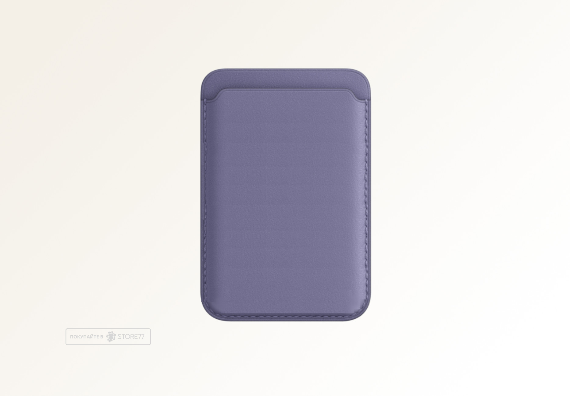 Чехол-бумажник Protect MagSafe для iPhone, экокожа (Сиреневая глициния)