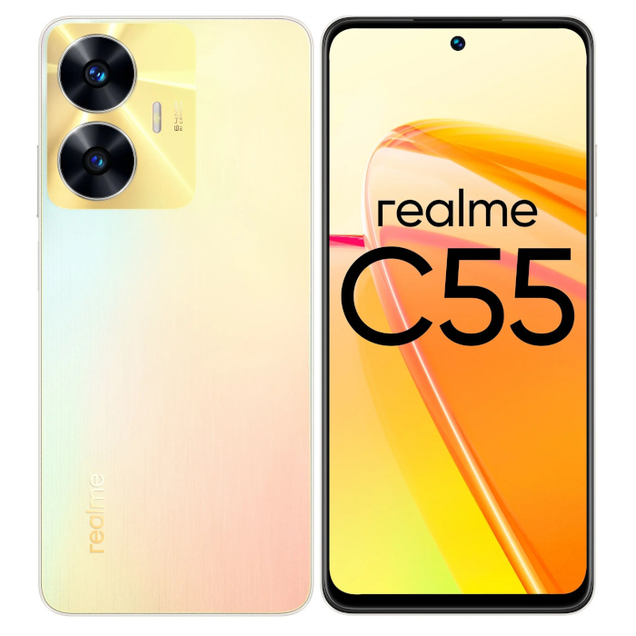 Телефон Realme C55 6/128Gb (Золотой)