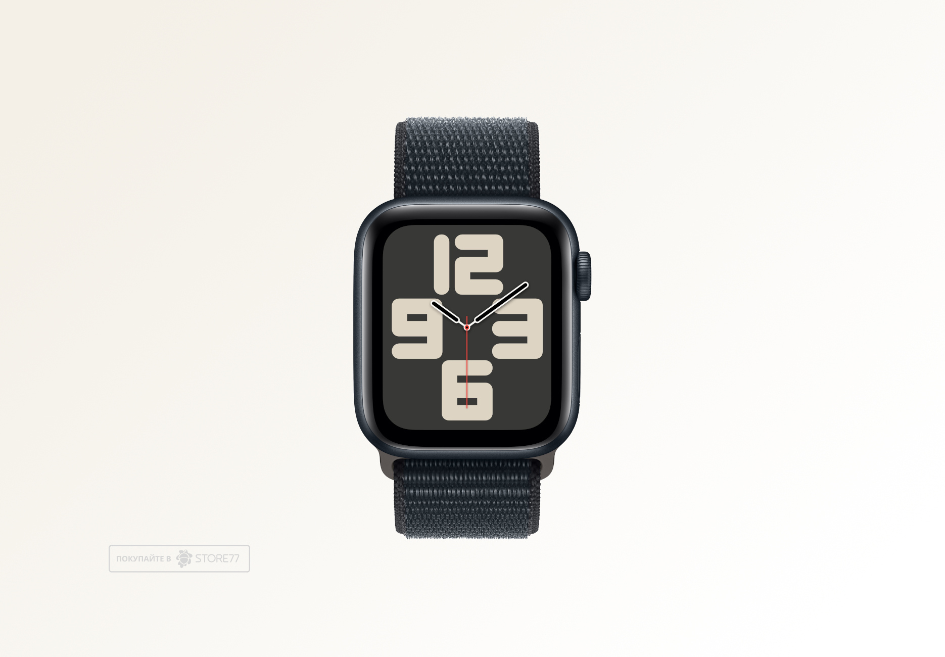 Часы Apple Watch SE (2023) GPS 40mm Aluminum Case with Sport Loop (Темная ночь)