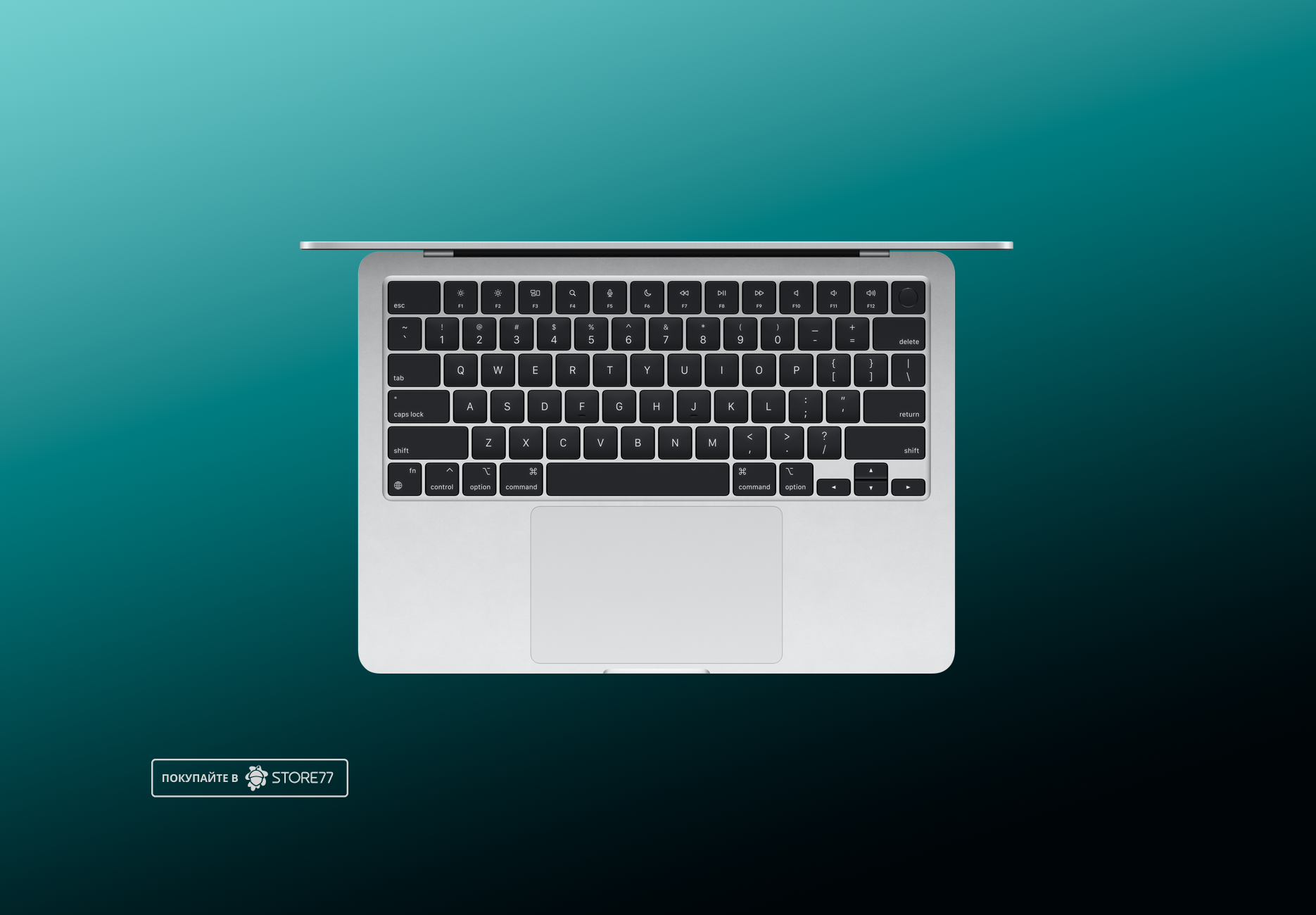 Ноутбук Apple MacBook Air 13.6" (M3, 8 Gb, 256 Gb SSD) Серебристый (MRXQ3) 