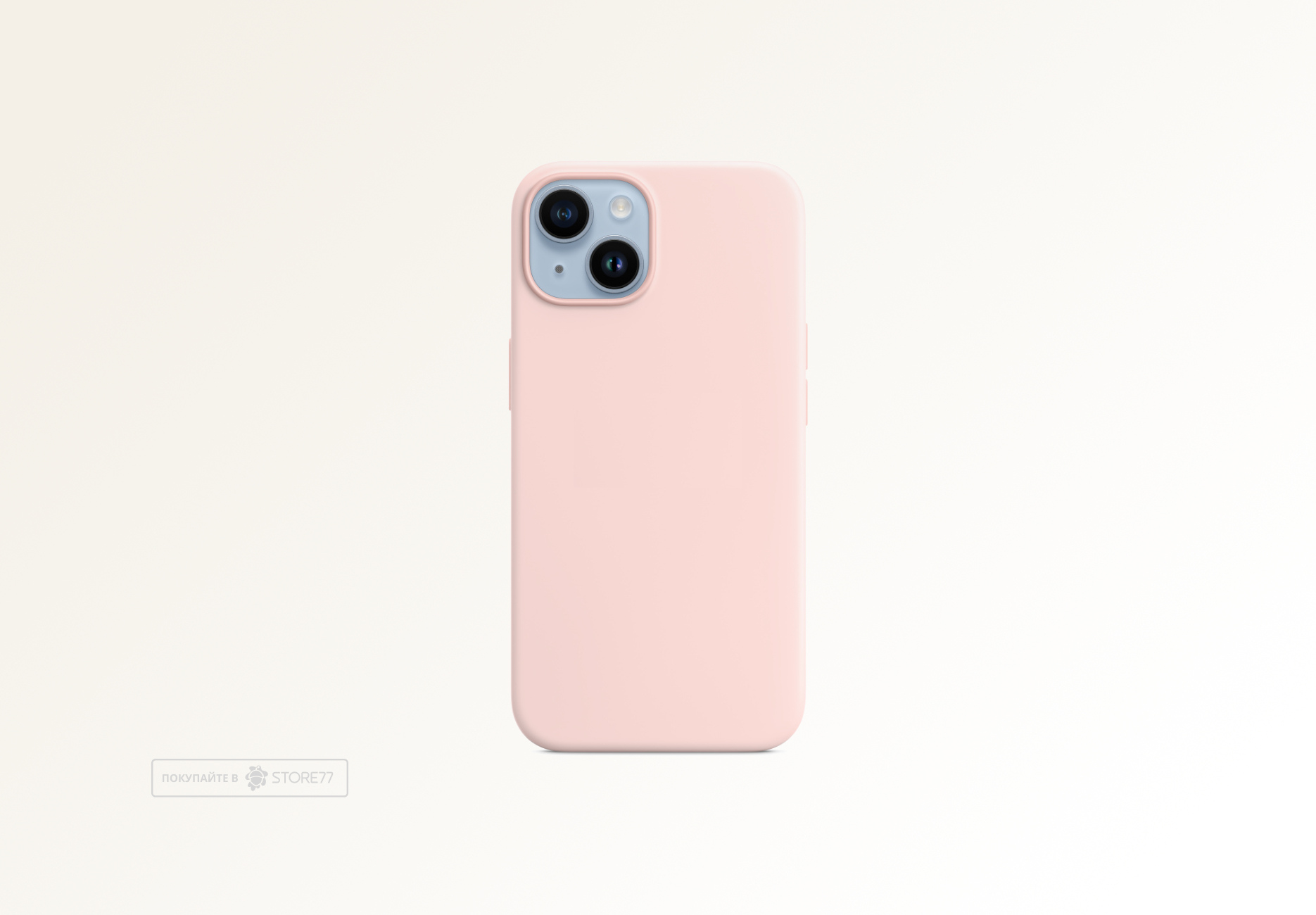 Чехол Protect для iPhone 14 Plus Silicon Case (Chalk Pink)