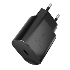 Сетевое зарядное устройство VLP 25Вт USB-C, PD, PPS (Черное)