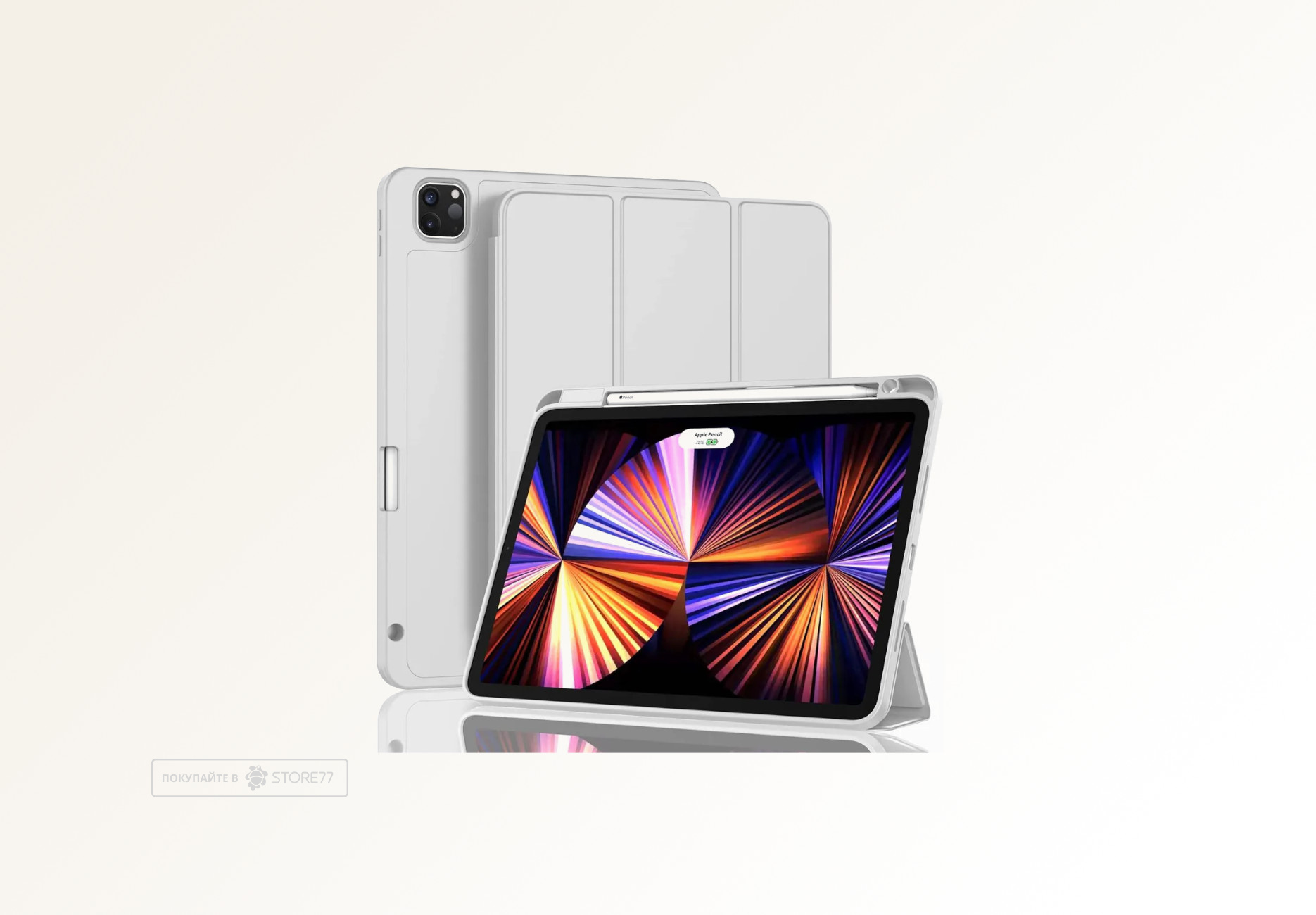 Чехол Classic Case для iPad Pro 11" с отсеком для стилуса (Серый)