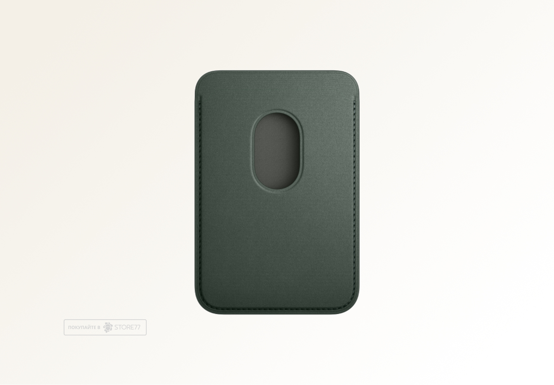 Чехол-бумажник Protect MagSafe для iPhone, тканевый FineWoven (Evergreen)