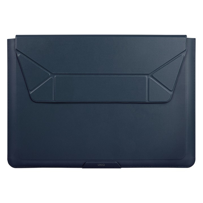 Чехол-конверт Uniq для ноутбуков 14" Oslo Magnetic Laptop sleeve/stand (Abyss Blue)