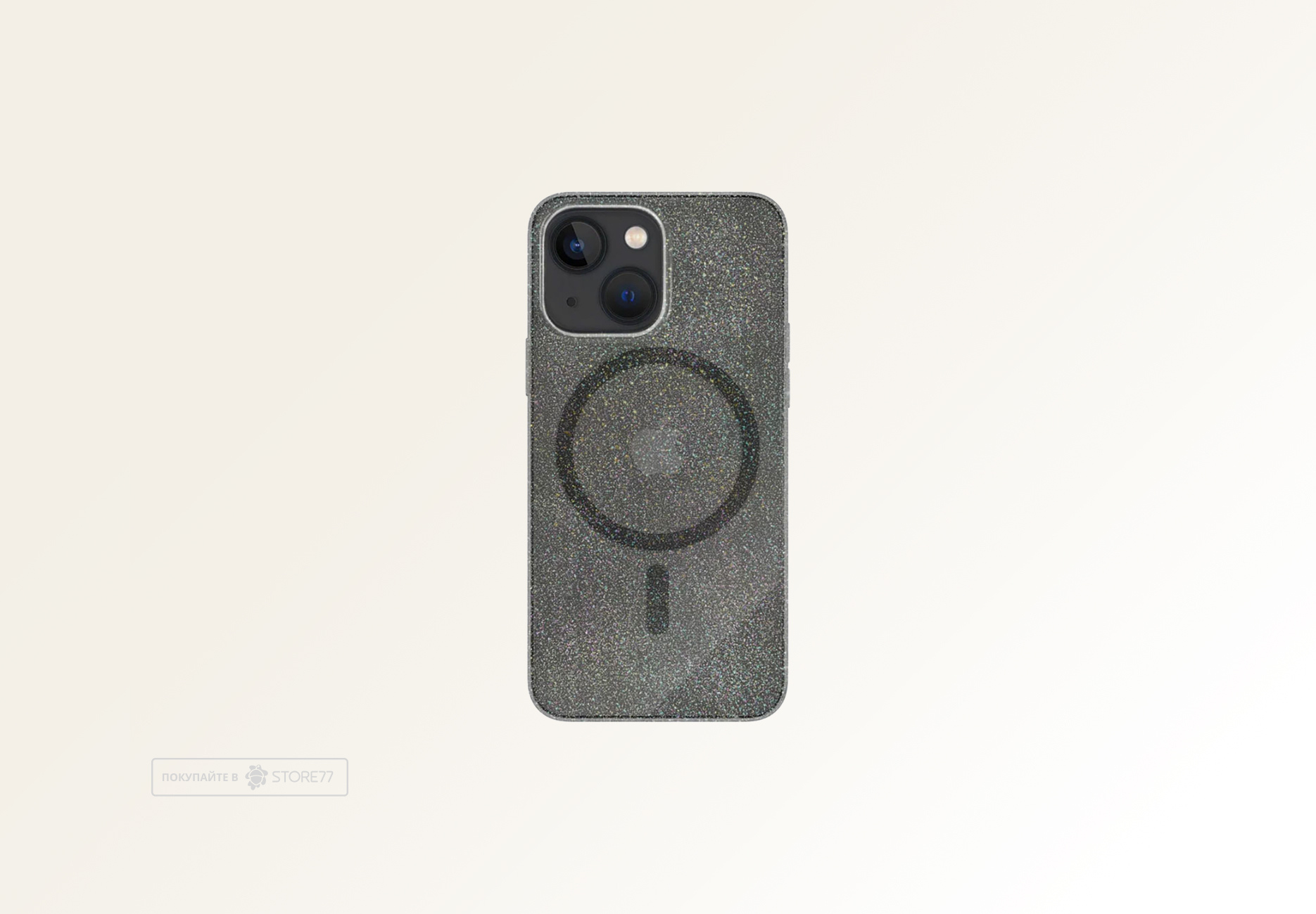 Чехол защитный VLP Starlight Case with MagSafe для iPhone 14 Plus (Черный)