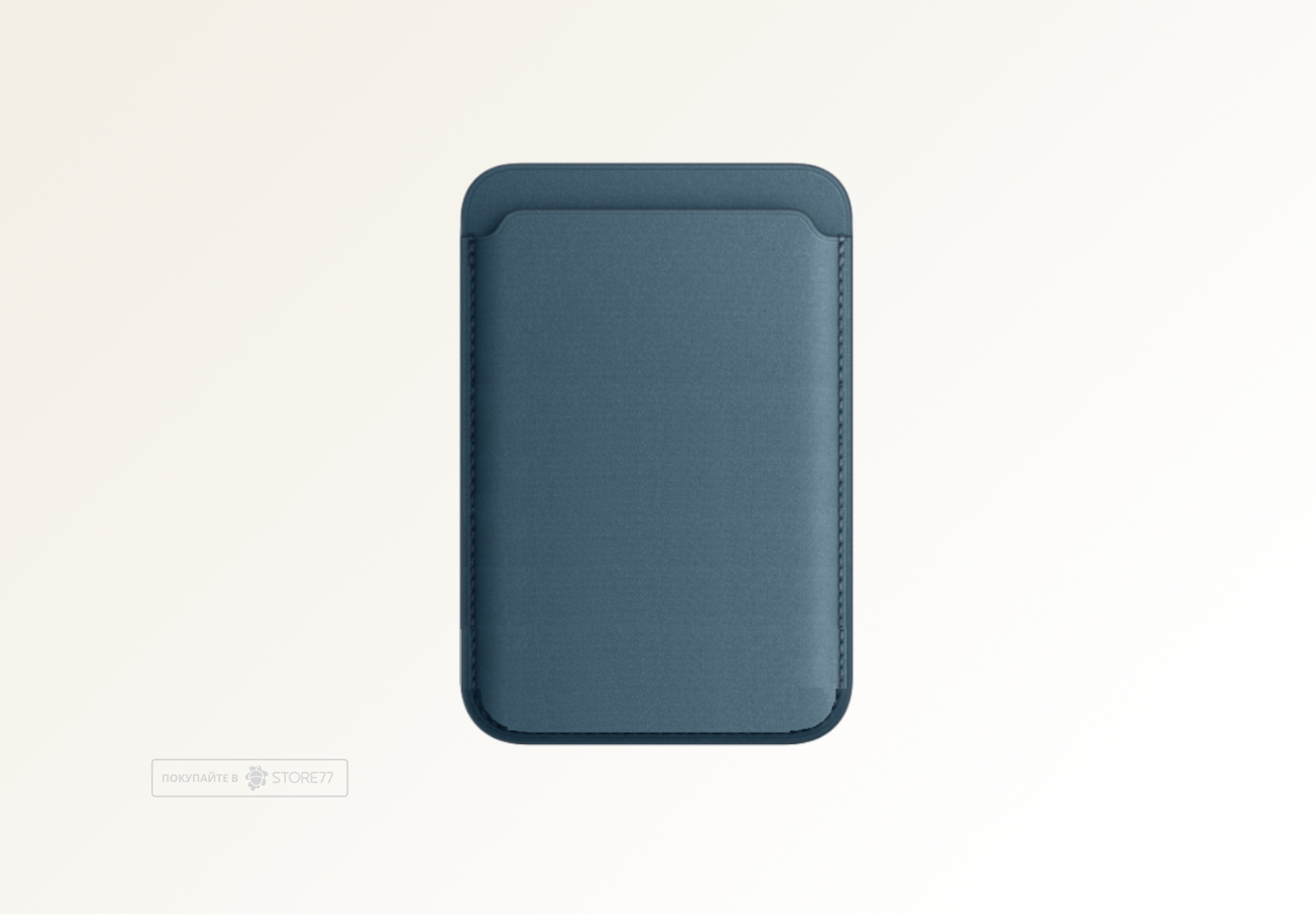 Чехол-бумажник Protect MagSafe для iPhone, тканевый FineWoven (Pacific Blue)