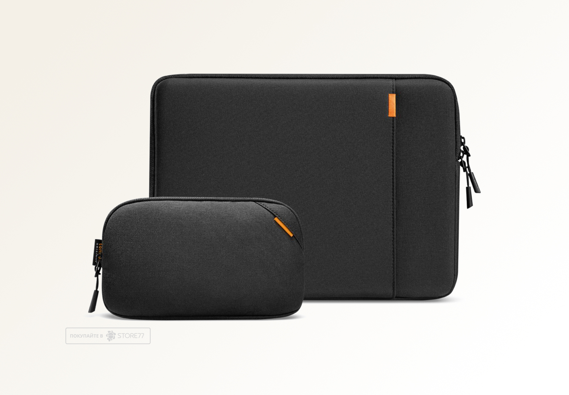 Чехол Tomtoc для ноутбука 15"-16" Defender A13 Kit + сумка для аксессуаров (Черный)