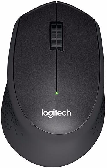 Здесь можно купить   Мышь беспроводная Logitech M330 Silent Plus (Черная) 