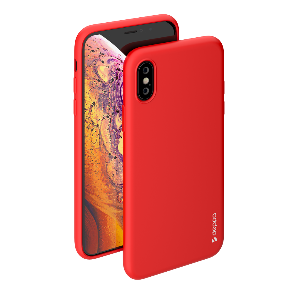 

Чехол Deppa Gel Color Case для Apple iPhone X/XS (Красный)