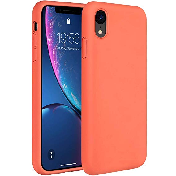 

Чехол для Apple iPhone XR Silicon Case FULL Protect (Коралловый)