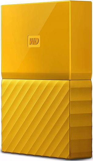

Внешний жесткий диск WD 1Tb WDBBEX0010BYL-EEUE My Passport 2.5" (Желтый)
