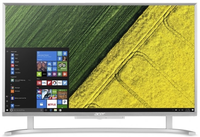 

Моноблок Acer Aspire C24-760 23.8" DQ.B7EER.004 Full HD i3 6100U/4Gb/1Tb 5.4k/HDG520/CR/W1064/kb/m/Серебристый