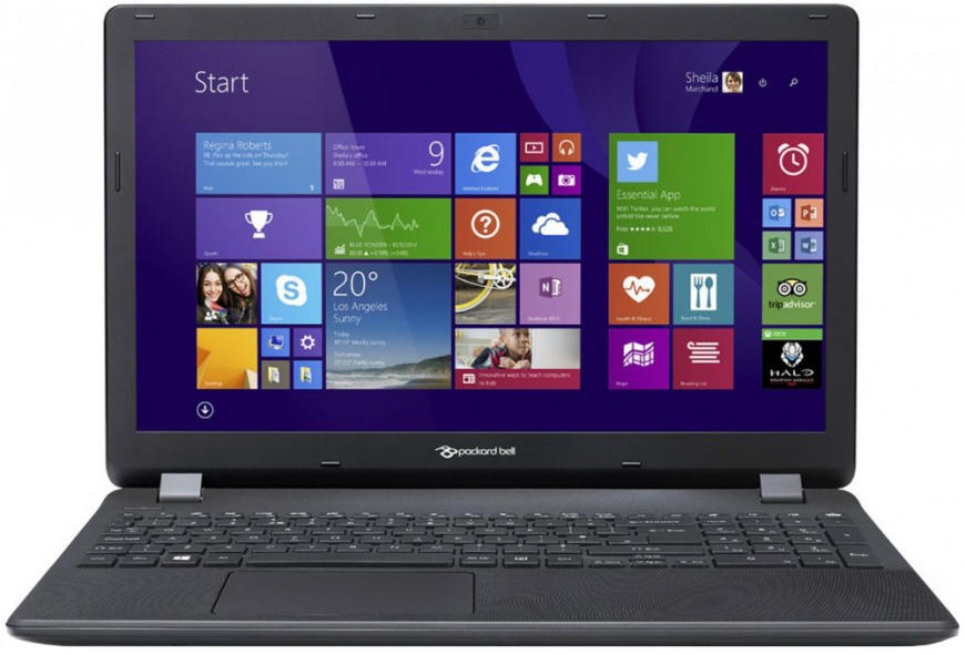 Здесь можно купить   Ноутбук Acer Packard Bell ENTG81BA-P1MV 15.6&quot;/Pentium N3700/2GB/500GB/UMA/DVD/Black/Win10 Acer
