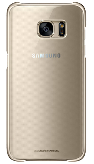 

Чехол Samsung Clear Cover для Galaxy S7 Edge (Золотой) EF-QG935CFEGRU