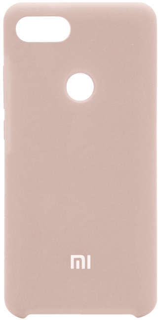 

Чехол силиконовый Silicon Cover для Xiaomi Redmi 6 (Розовый песок)