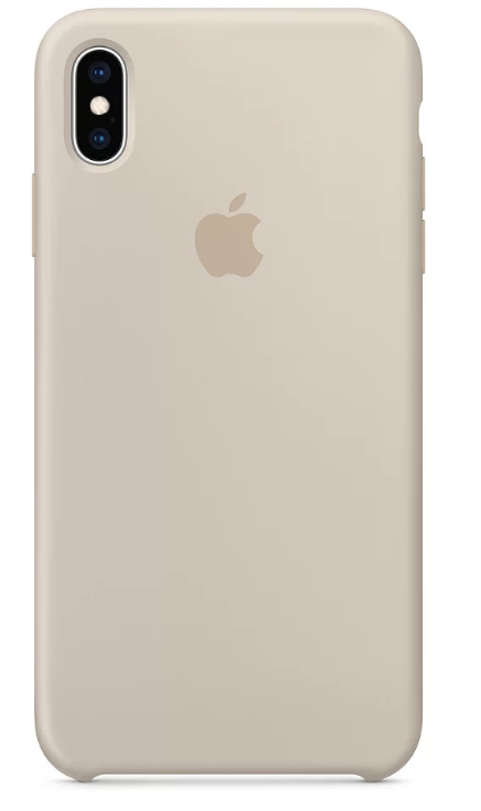 

Чехол для Apple iPhone XS Silicon Case Protect (Бежевый)