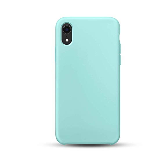

Чехол для Apple iPhone XR Silicon Case FULL Protect (Мятный)