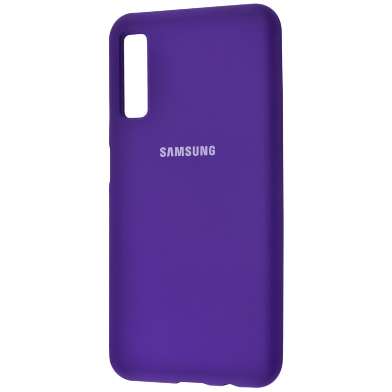 

Чехол силиконовый Silicon Cover FULL для Samsung A50 (Фиолетовый)