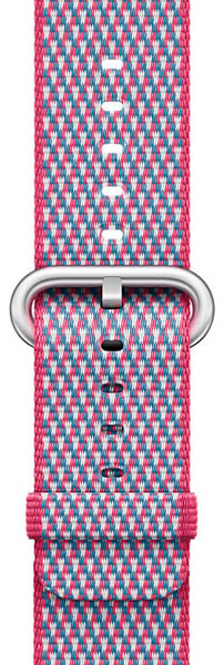 

Ремешок из плетёного нейлона для Apple Watch 42 мм Protect Strap, цвета «лесная ягода»