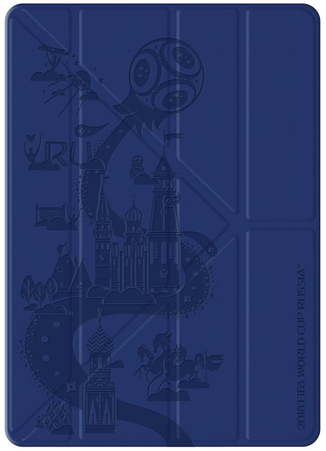 

Чехол Deppa с тиснением для Apple iPad Pro 10.5 FIFA Generic Compositions blue