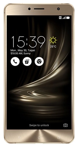 Здесь можно купить   Телефон ASUS ZenFone 3 Deluxe ZS550KL 64Gb (Золотой) Asus