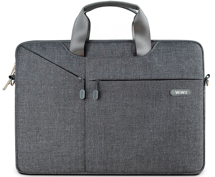 

Сумка для ноутбука 13,3" WIWU GENT BRIEF (светло серая)