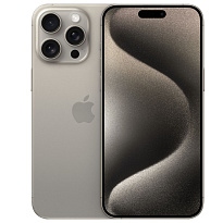 Телефон Apple iPhone 15 Pro Max 256Gb (Natural titanium) (Уценка)