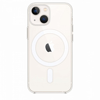 Чехол для iPhone 13 Mini Clear Case Magsafe Protect (Прозрачный)