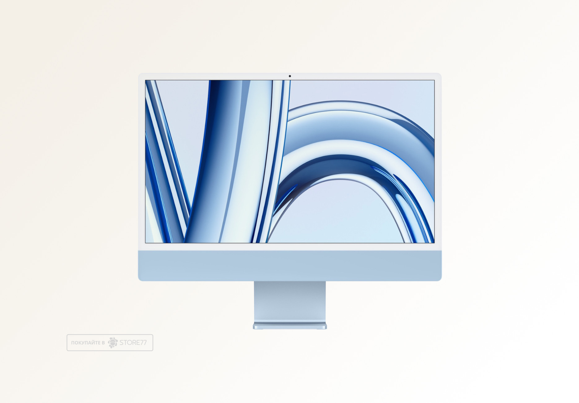 Моноблок Apple iMac 24" Retina 4.5K (M3 8C CPU, 10C GPU) 8 Гб, 256 Гб SSD Синий MQRQ3