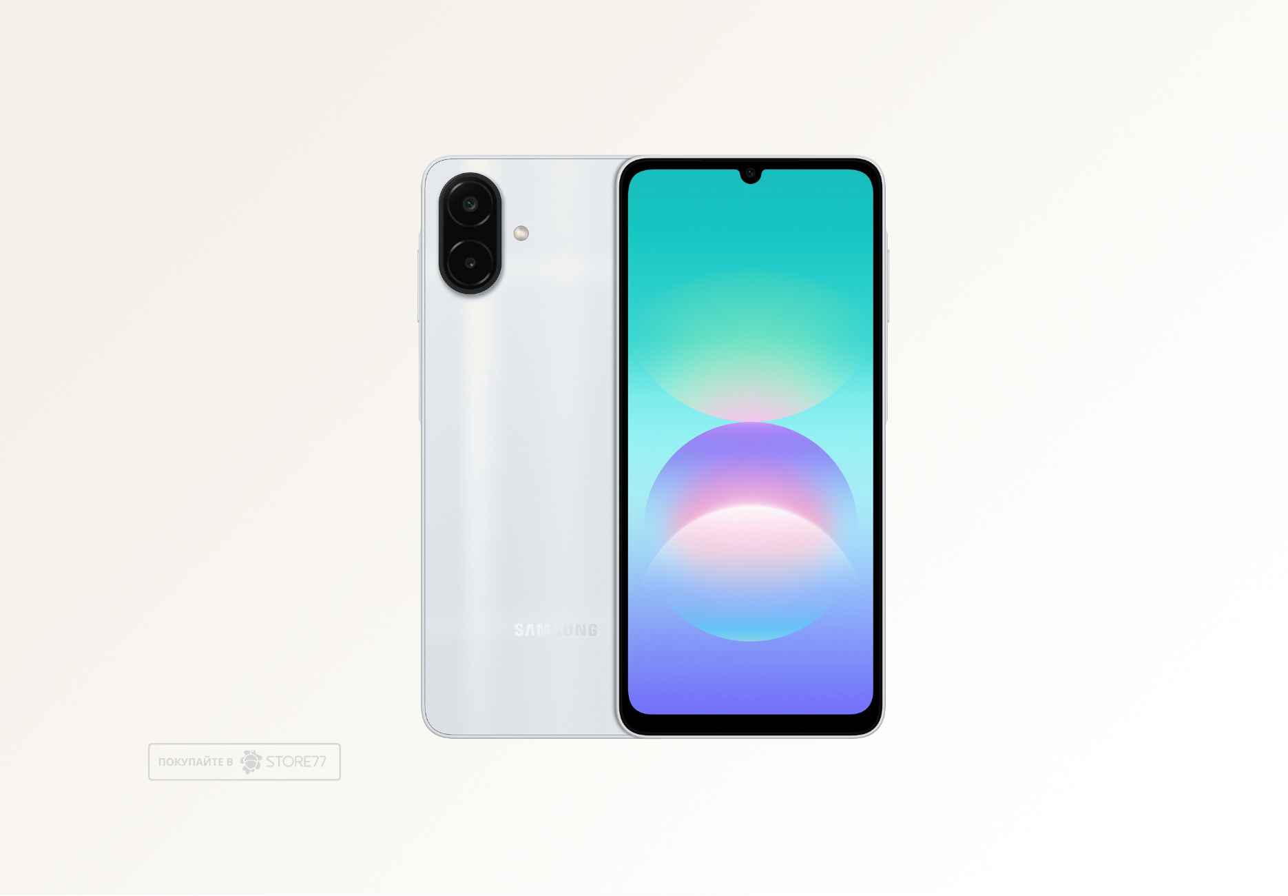 Телефон Samsung Galaxy A08 4/64 ГБ, цвет: серебристый (Silver)