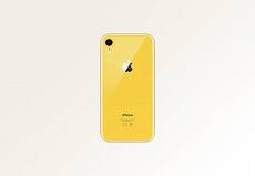 Телефон Apple iPhone XR 256Gb (Желтый) RU/A