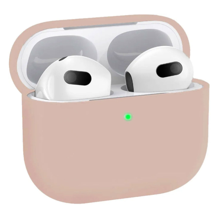 Чехол силиконовый для наушников Apple AirPods 3 (Розовый песок) Чехол силиконовый для наушников Apple AirPods 3 (Розовый песок)