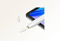 Стилус Baseus Smooth Writing Capacitive Stylus, active version (Белый)