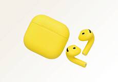 Беспроводные наушники Apple AirPods 4 с шумоподавлением (Лимонный)
