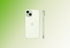 Телефон Apple iPhone 15 256 ГБ, eSim (электронная SIM-карта), цвет: зеленый (Green)