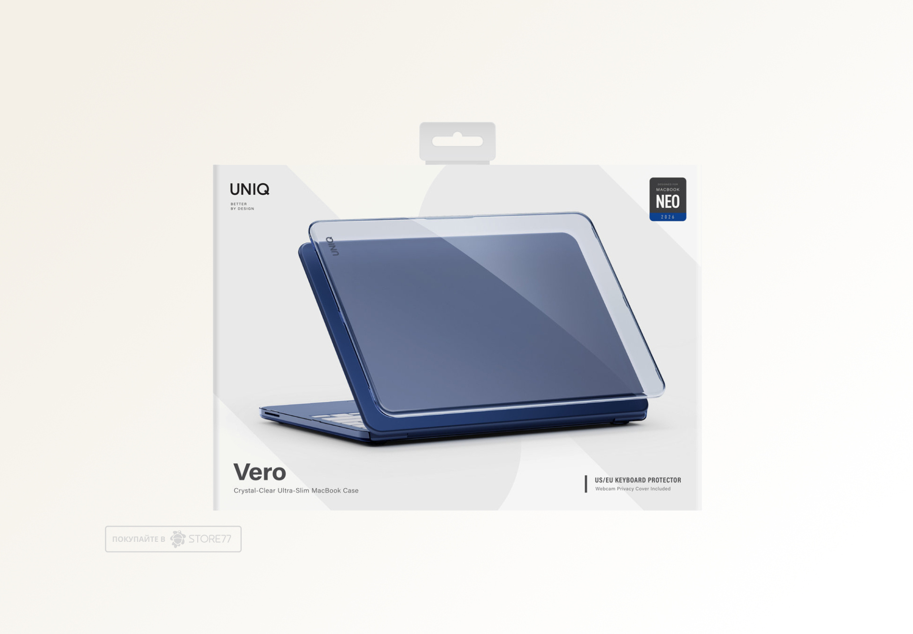 Накладка Uniq VERO для Macbook Neo 13 (2026) (Индиго)