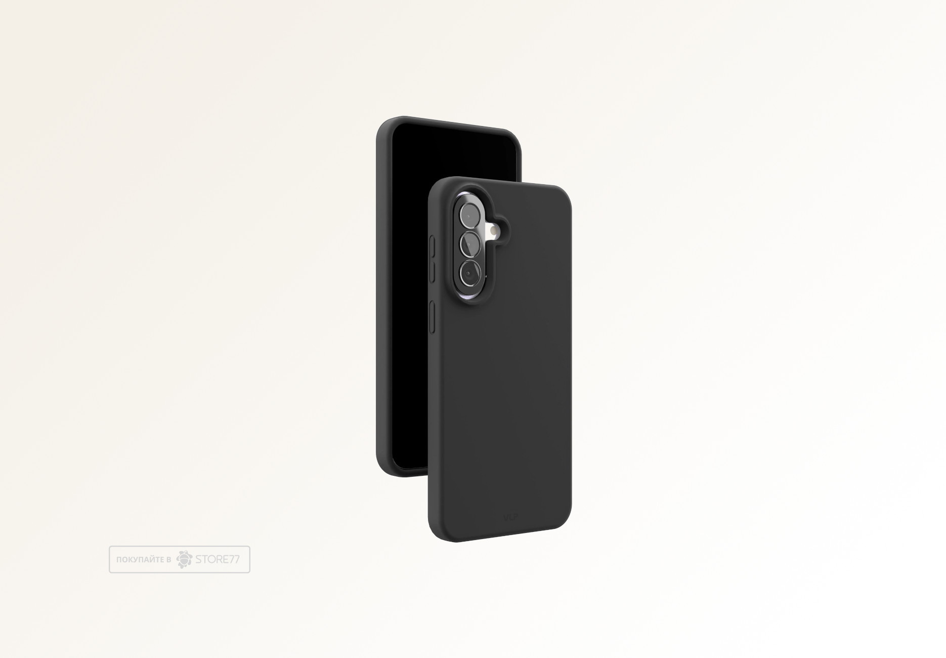 Чехол VLP Aster Case для Samsung Galaxy A37 (Черный)