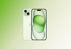 Телефон Apple iPhone 15 Plus 256 ГБ, Dual sim (две SIM-карты), цвет: зеленый (Green)