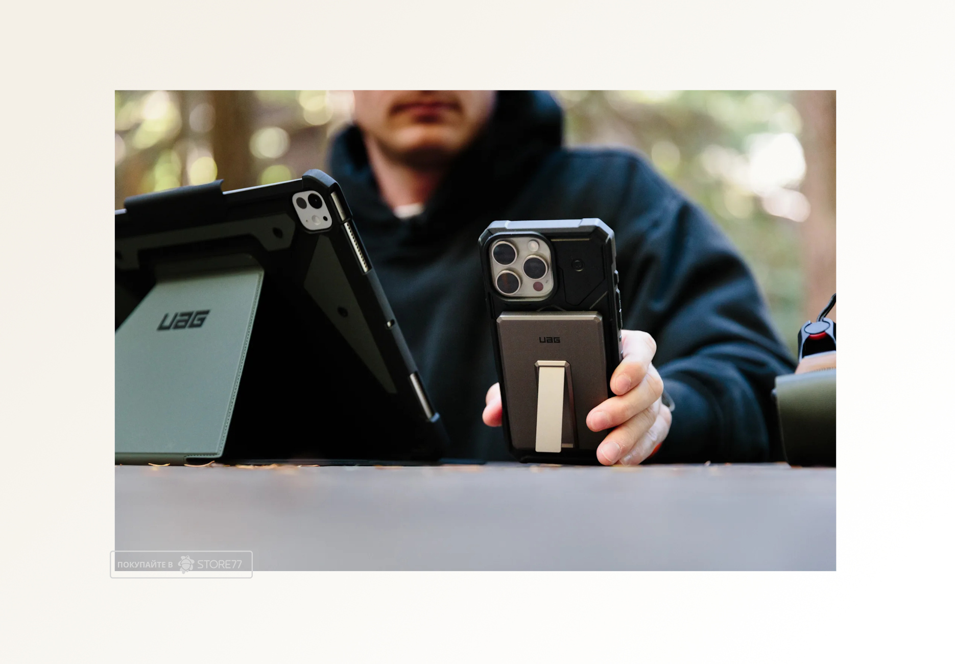 Внешний аккумулятор UAG SRGE Slim 5000mAh (Black/grey) 