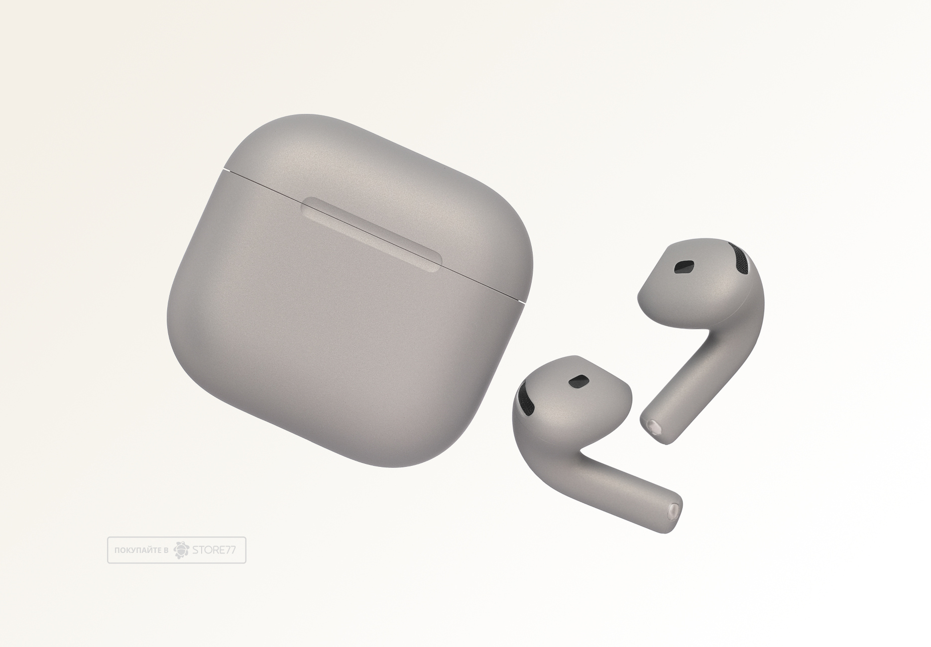 Беспроводные наушники Apple AirPods 5 беспроводная зарядка чехла (Натуральный титан)