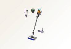 Беспроводной пылесос Dyson V12s Detect Slim Submarine (Серый/Золотой) Вилка EU