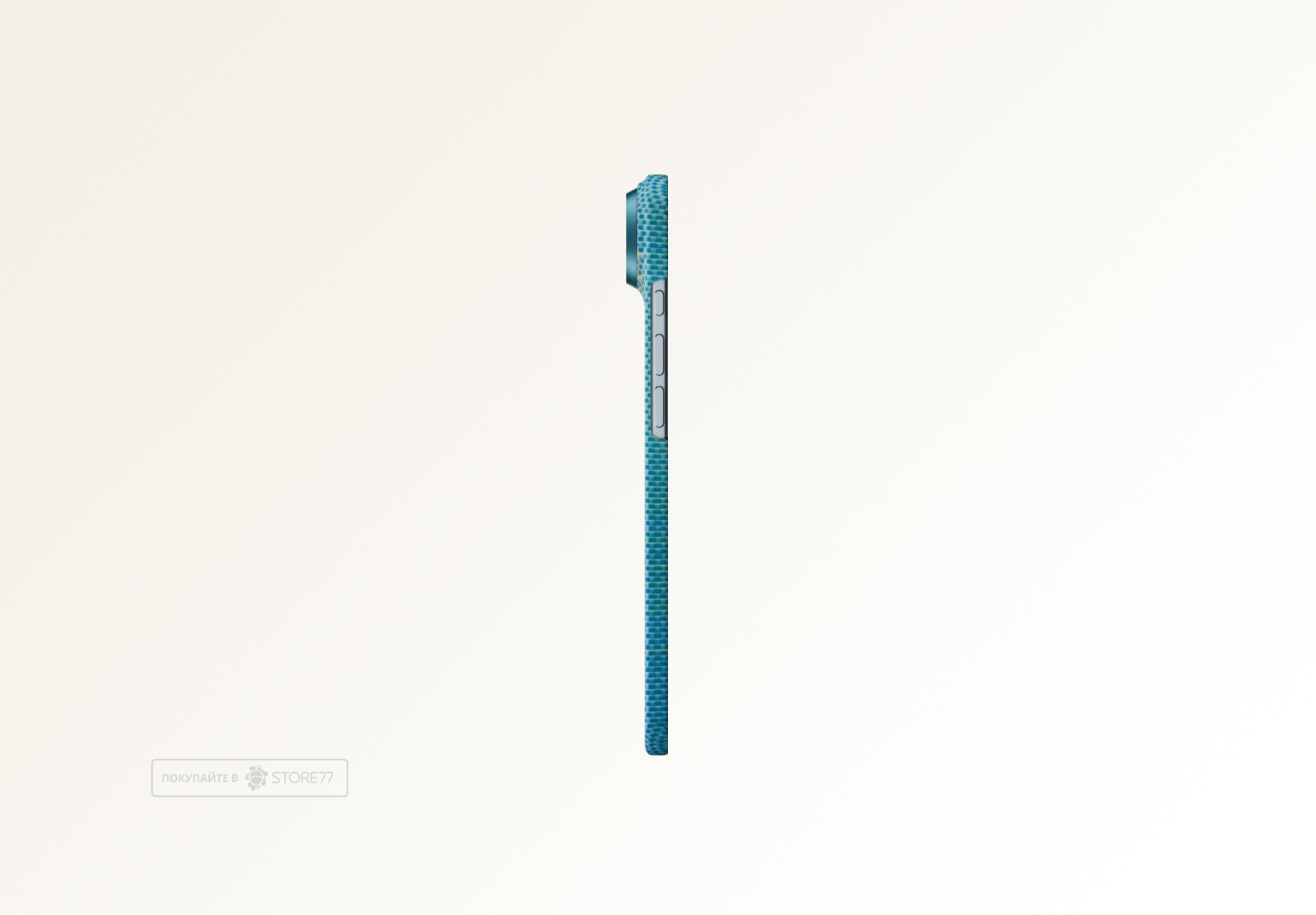 Чехол Pitaka Ultra-Slim Case для iPhone Air, принт: синий/звезды (Lucid Blue)