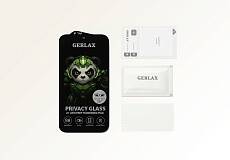 Защитное стекло Gerlax 9H для iPhone 17 Pro (Антишпион)