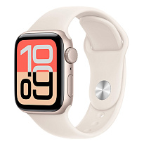 Часы Apple Watch SE 3 40mm Starlight Aluminium Case, Sport Band (Starlight) S/M Часы Apple Watch SE 3 40mm Starlight Aluminium Case, Sport Band (Starlight) S/M