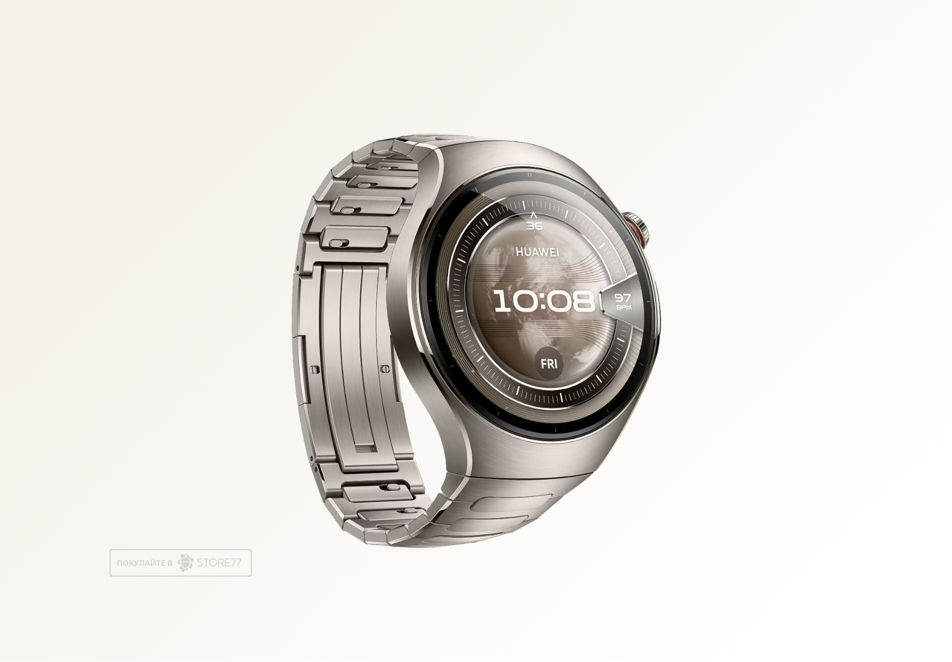Умные часы Huawei Watch 5 46 мм LTE, цвет: титановый (Titanium)