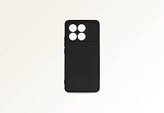 Чехол силиконовый Silicon Cover для Poco X6 Pro (Черный)